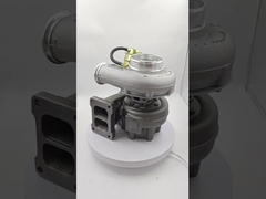 Vídeo de detalhes do turbocompressor
