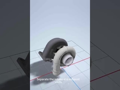 Turbocompressor 3787604 ISB 6.7L caminhão diesel Cummins HE300VG G25-550