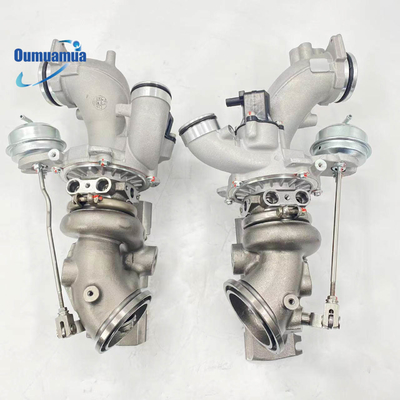 241202-0651 A276 090 1580 Twin Turbo IHI Para Mercedes Benz M271 DE18 AL W212 M 271 DE 18 AL M276DE30AL Veículo de alto desempenho